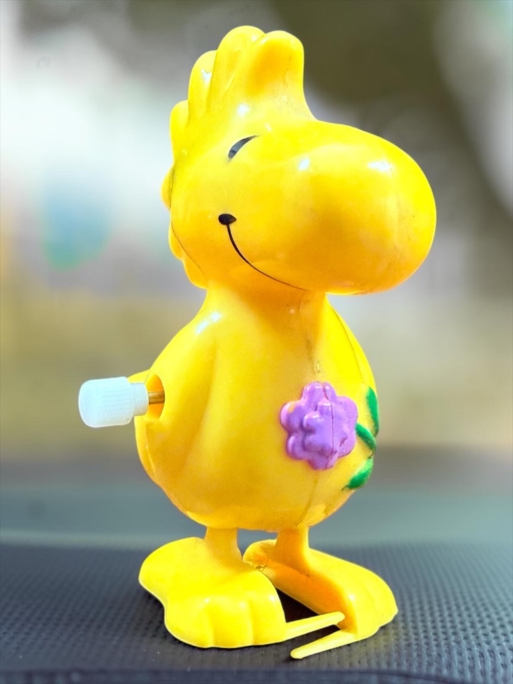 1965, 1972 UNITED FEATURE SYNDICATE INC Woodstock Wind-Up Walker Toy